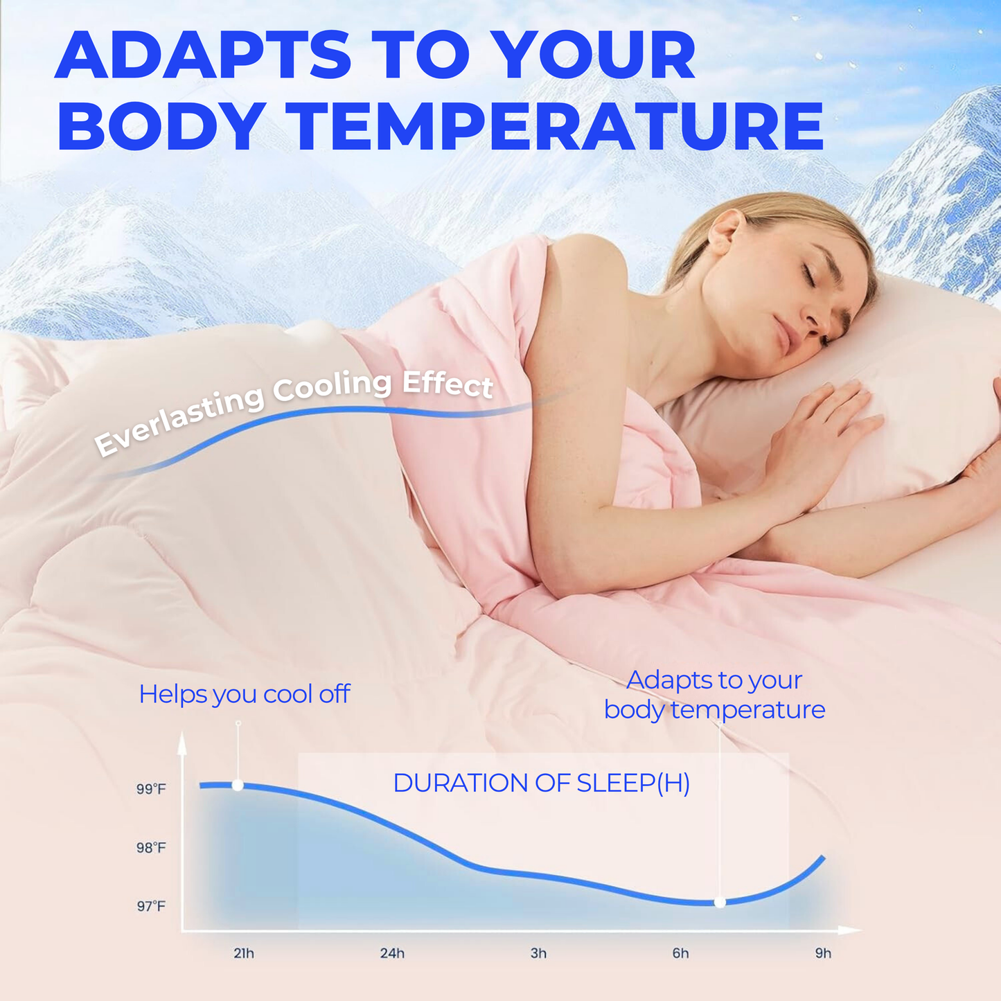 IsCloudPillow™ Could Colling Blanket