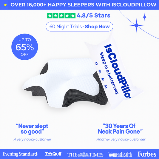 IsCloudPillow™ Contour Relief Pillow